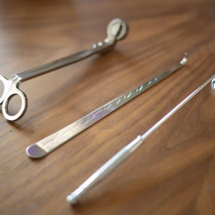 Kit Apagador de Velas Can Casa - Cromado