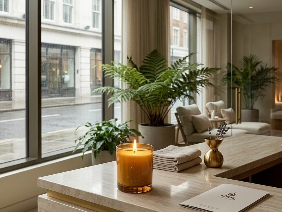 ambientes aromáticos com velas da can candles & wellness