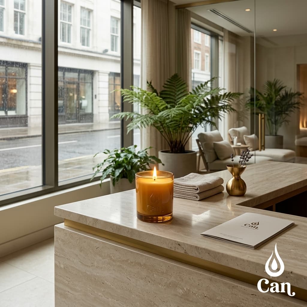 ambientes aromáticos com velas da can candles & wellness