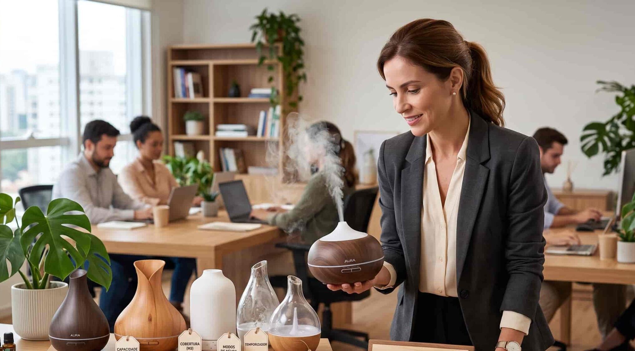 Imagem para aromatizar escritórios comerciais