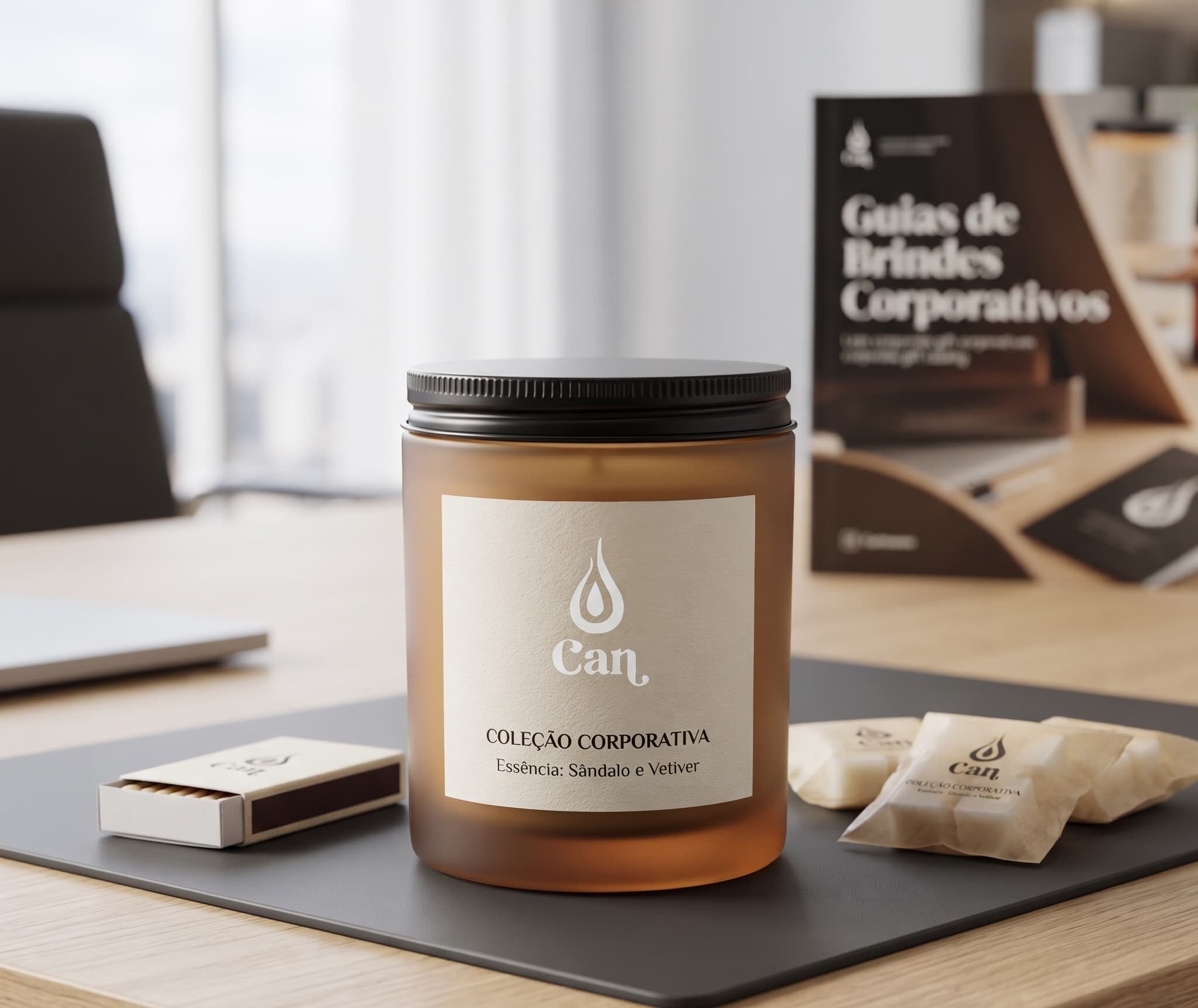 Brindes corporativos que surpreendem parceiros, amigos, clientes, colaboradores e fornecedores: Velas aromáticas da Can Candles