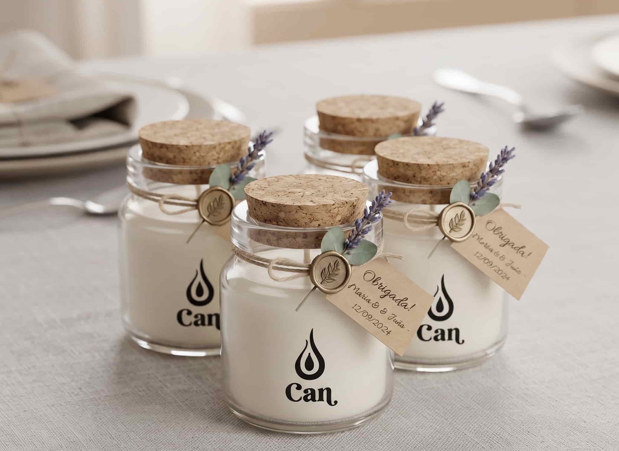 mini velas como lembrancinhas personalizadas