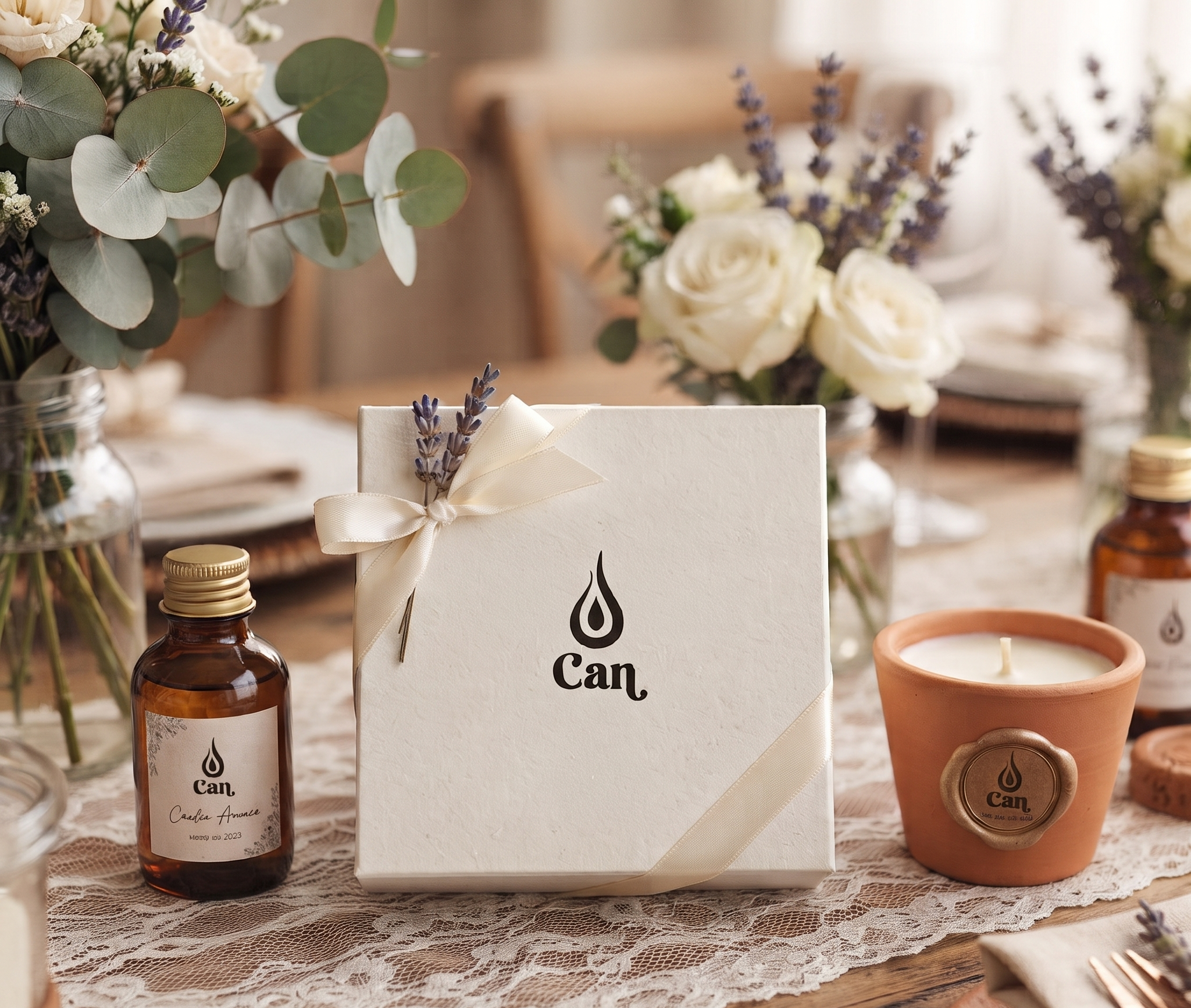 lembrancinhas aromáticas da Can Candles para evetos