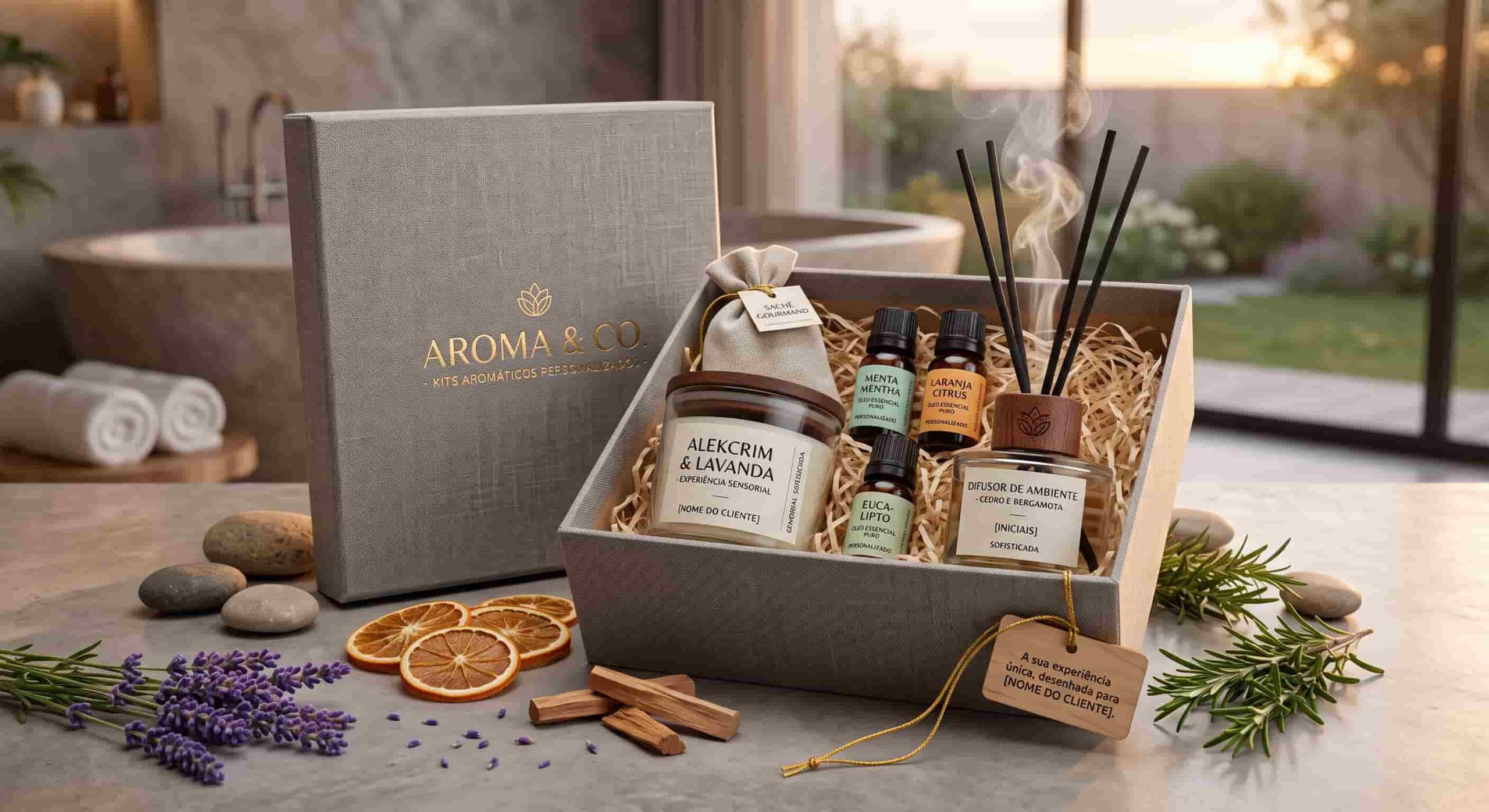 brindes personalizados que marcam eventos especiais, feitos pela Can Candles, de maneira única para cada cliente