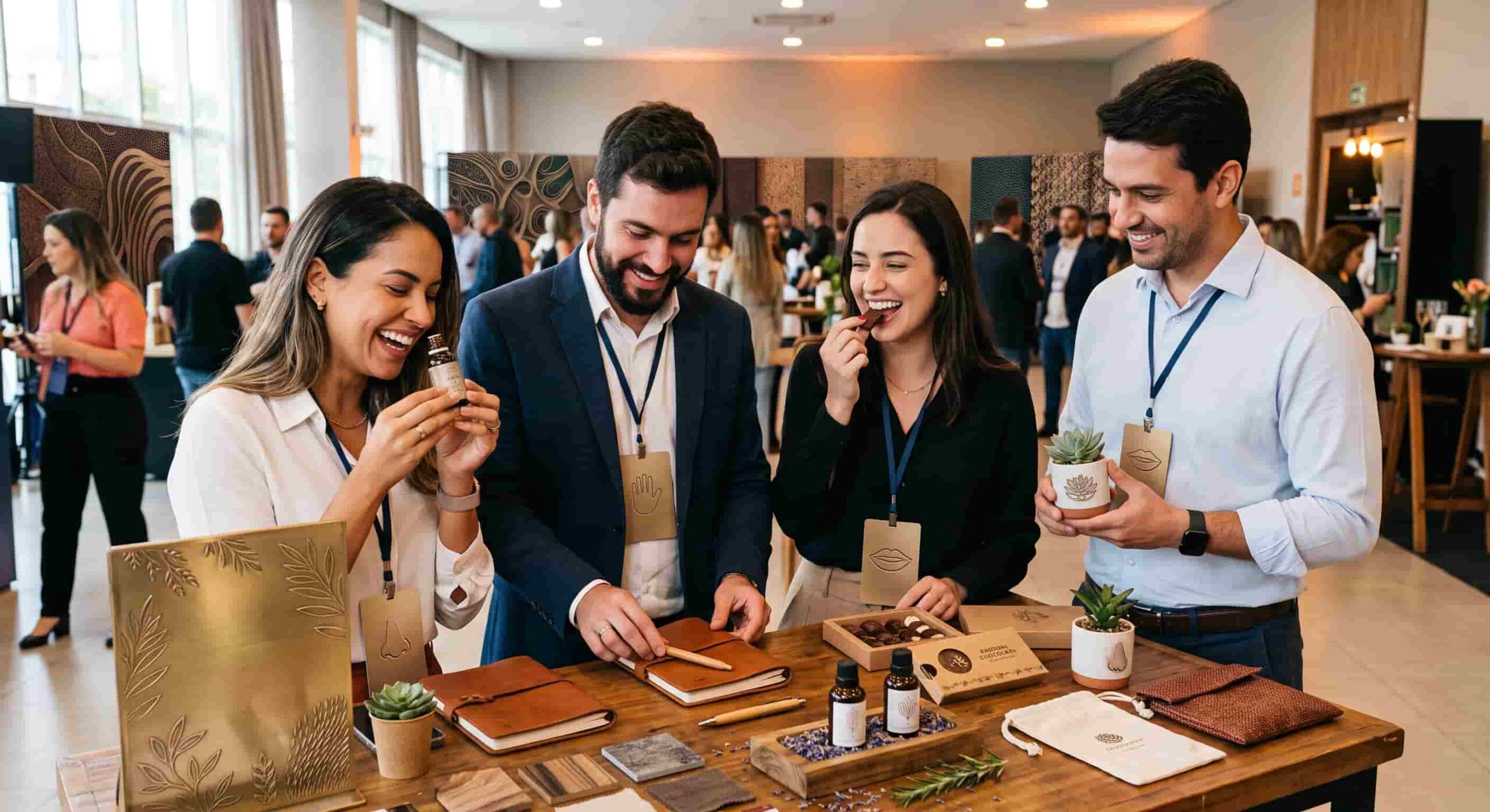 brindes sensoriais para eventos, feitos pela Can Candles